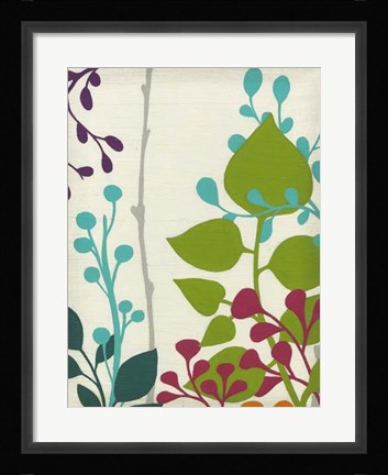 Framed Metro Garden IV Print