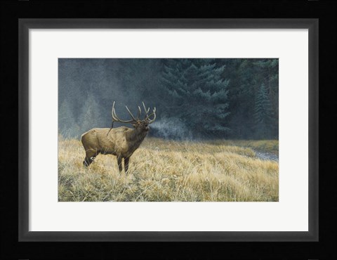 Framed Autumn Monarch Print