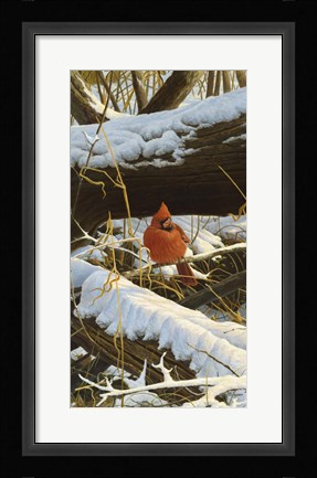 Framed Winter Playground Print