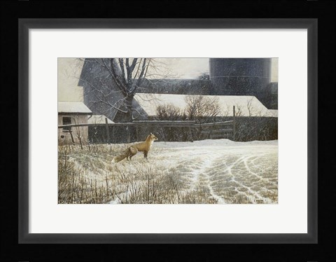 Framed Where Paths Cross Print