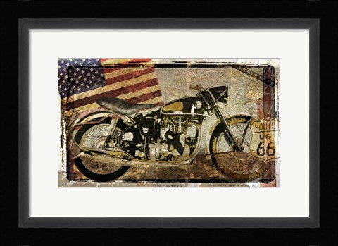 Framed Road Demon Print