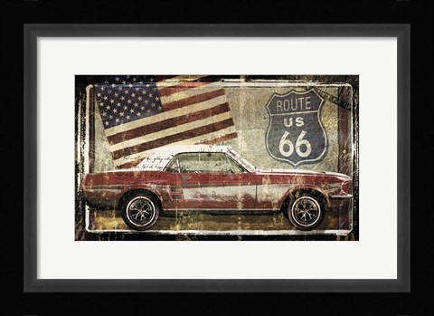 Framed Road King Print