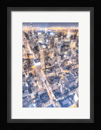 Framed Gotham City 1 Print