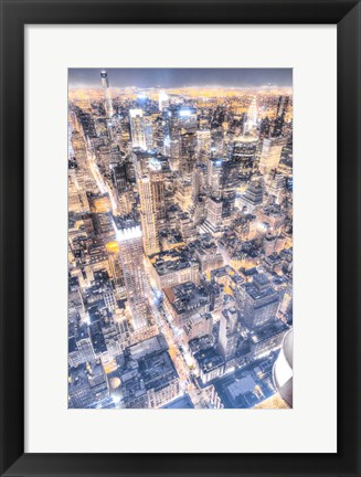 Framed Gotham City 1 Print