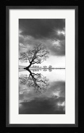 Framed New Beginning Reflect Print