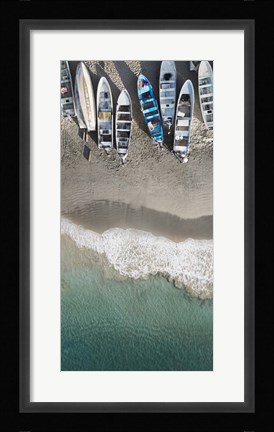 Framed 8 Botes Print