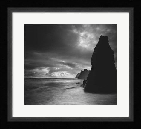 Framed Ruby Beach 2 Print
