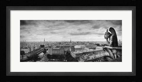 Framed Boring in Paris Print