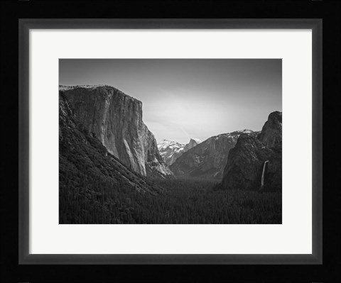 Framed Tunnel View BW-2 Print