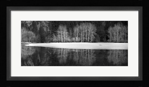Framed Yosemite Reflection 1 Print