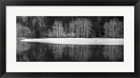 Framed Yosemite Reflection 1 Print
