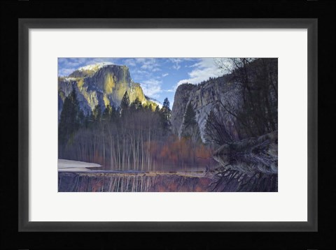 Framed Yosemite Reflection 2 Color Print