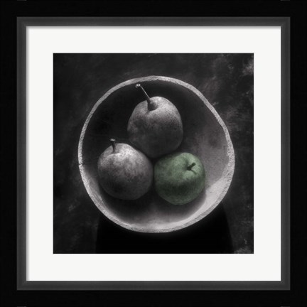 Framed 3 Peras - Pop Print