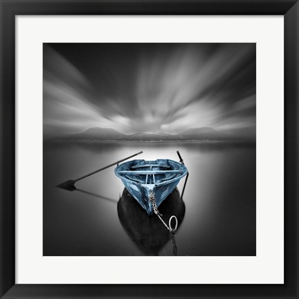 Framed Bote Fugado Dark - Pop Print