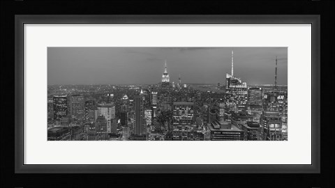 Framed Gotham City 8-2 Print