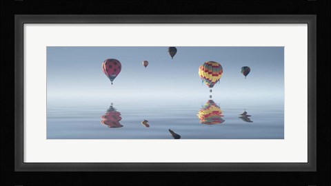Framed Love is in Air VIII Print