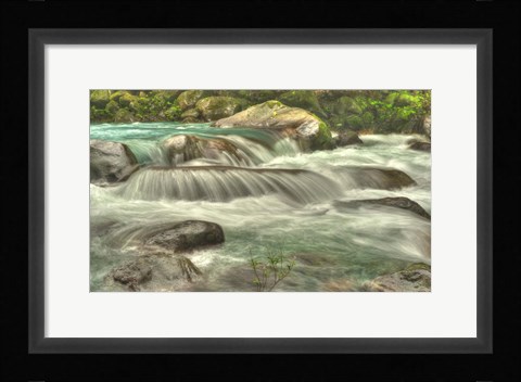 Framed Costa Rica 2 Print