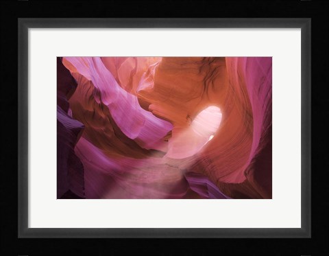 Framed Light on Antelope Print