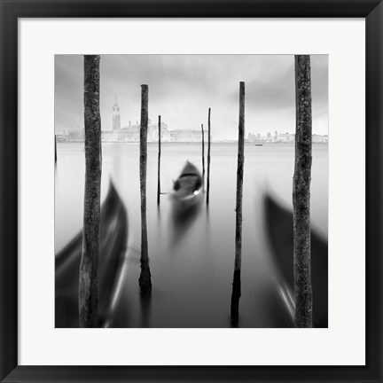 Framed 3 Gondolas Print