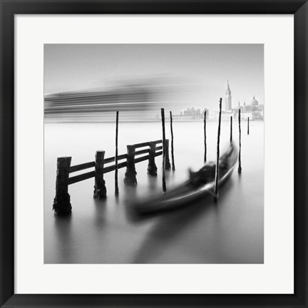 Framed Gondola And Cruice Print