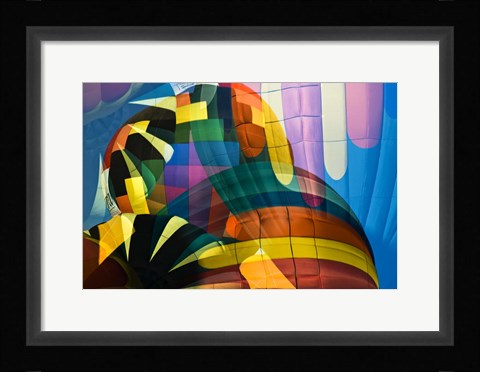 Framed Balloons Print