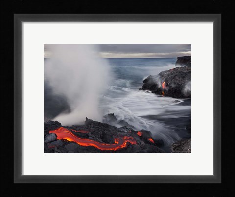 Framed Fried Feet Print