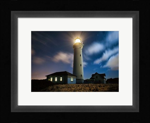 Framed Lighthouse Print