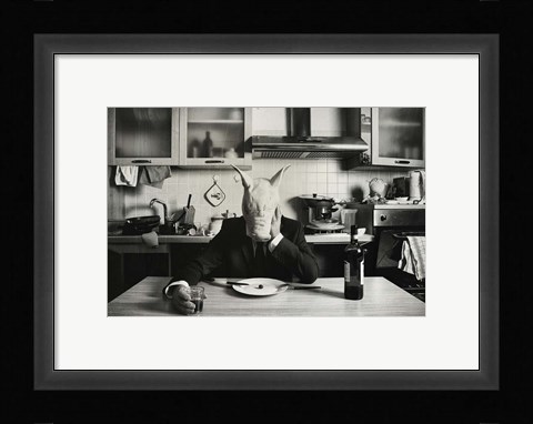 Framed Just One Day Alone (Family Portrait) Print