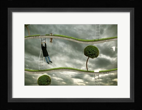 Framed Last Level Print