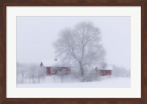 Framed Winter Idyll Print