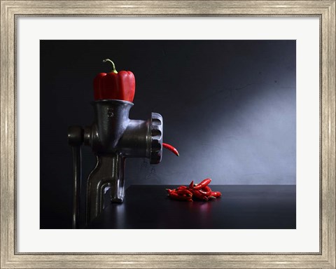 Framed Red and Hot Print