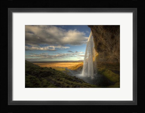 Framed Seljalandsfoss Print