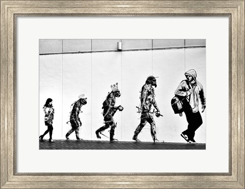 Framed Evolution Print