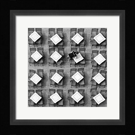 Framed On the Job Print