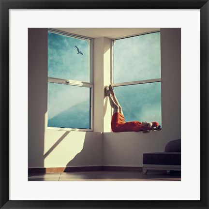 Framed Room With a View Print