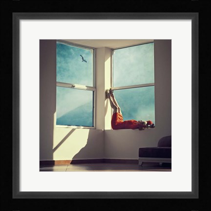 Framed Room With a View Print