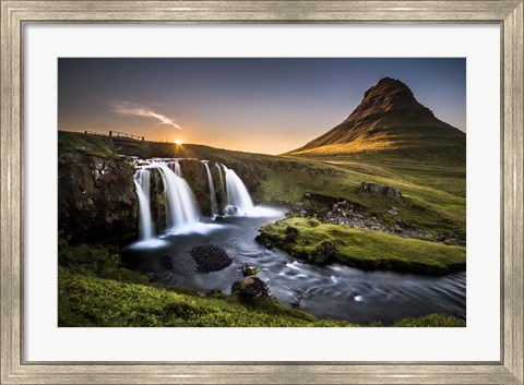 Framed Fairy-Tale Country Print