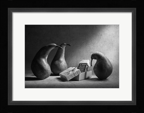 Framed Don't You Like Our Present? Print