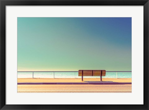 Framed Bench Print