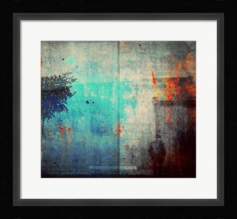 Framed Shadows Print