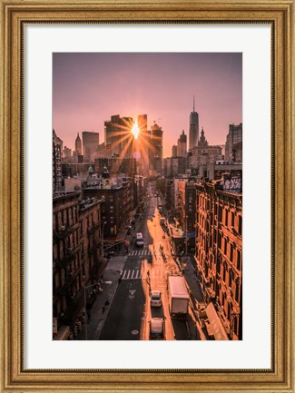 Framed All Seeing Sun Print