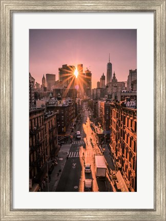 Framed All Seeing Sun Print