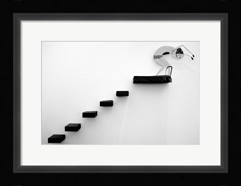 Framed In the Swimming Pool Print