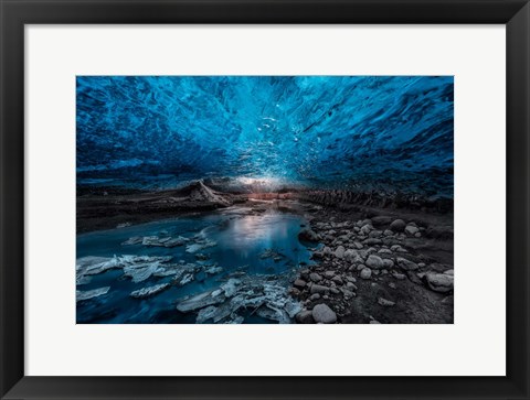 Framed Ice Cave Print