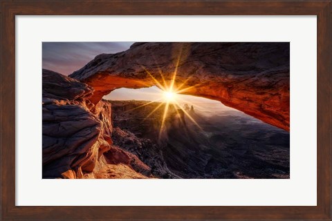 Framed Mesa Arch Print