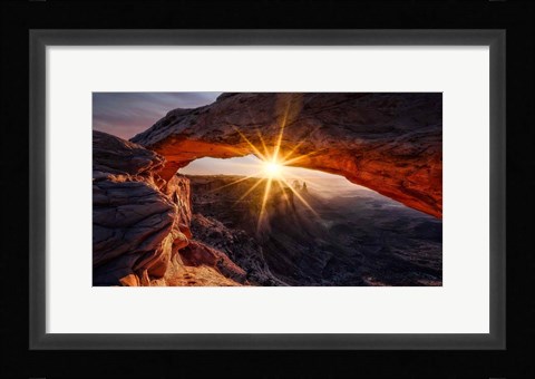 Framed Mesa Arch Print