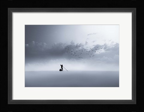 Framed Way Back Print