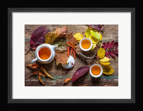 Framed Tea of September Print