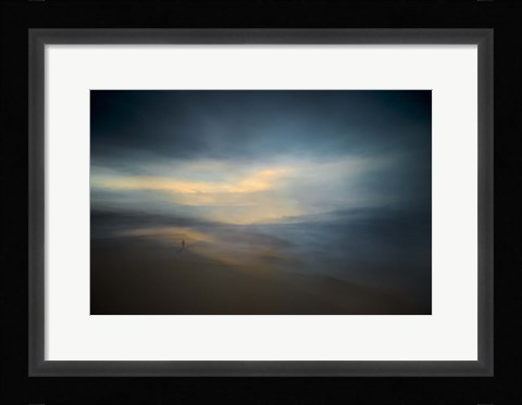 Framed Walk Along the Edge of Nowhere Print