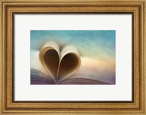 Framed Love Story Print